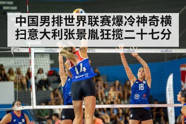 volleyball match action